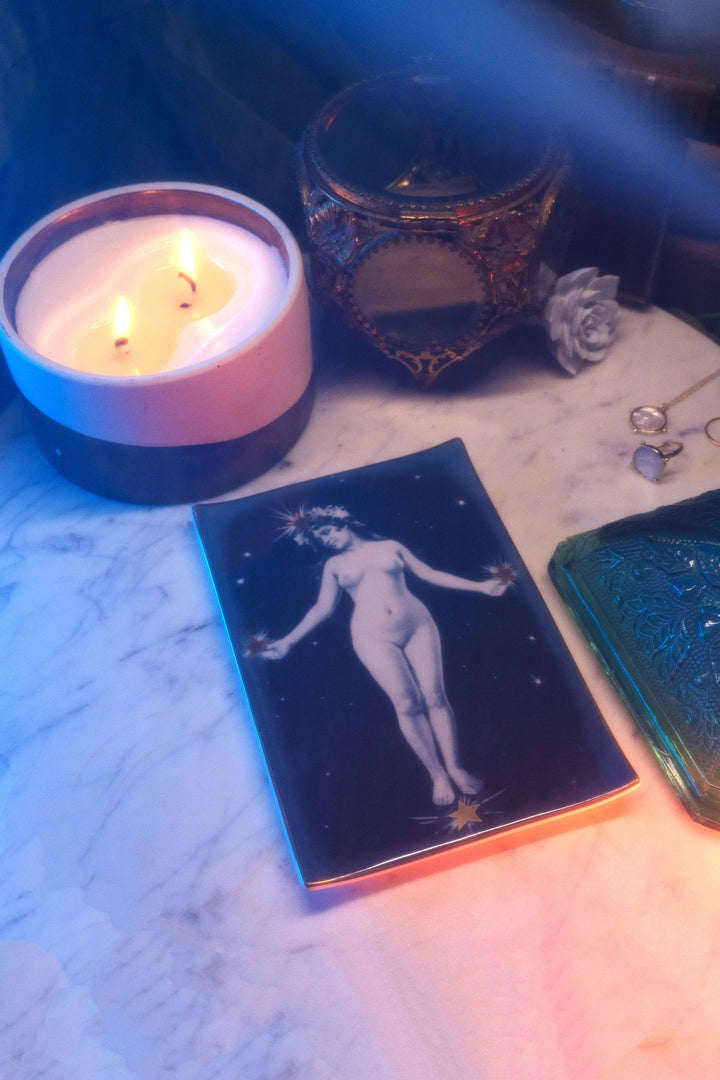 Star Lady Constellation Ceramic Tray