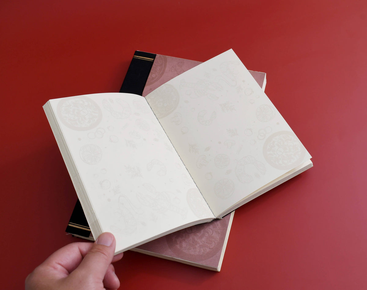 B6 Rough NoteBook: Gourmet | Vintage Style Journal 5