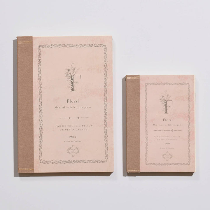 B6 Rough NoteBook: Floral | Vintage Style Journal 5"x7"