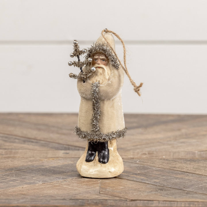 OATMEAL VELVET BELSNICKLE ORNAMENT