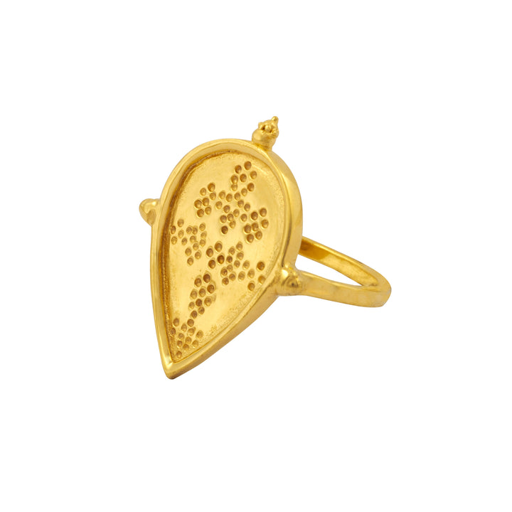 Nahla ring - 22k vermeil