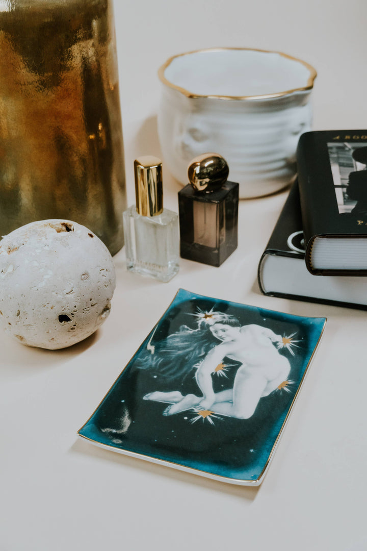 Star Lady Constellation Ceramic Tray