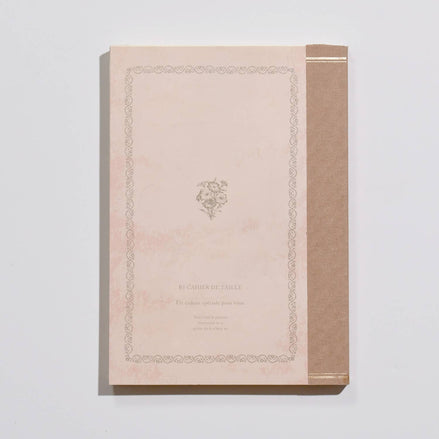 B5 Rough NoteBook: Floral | Vintage Style Journal 7"x10"