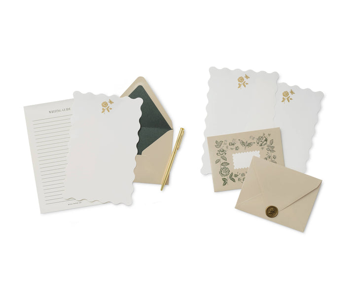 English Rose Letter Writing Set