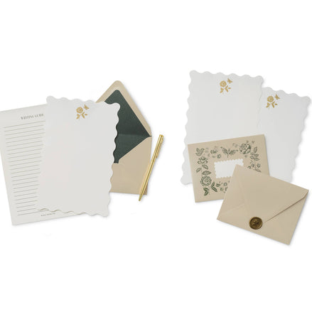 English Rose Letter Writing Set