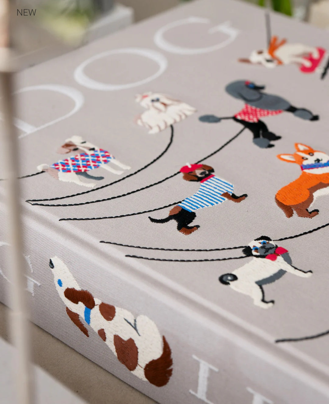 Embroidered Dog Album
