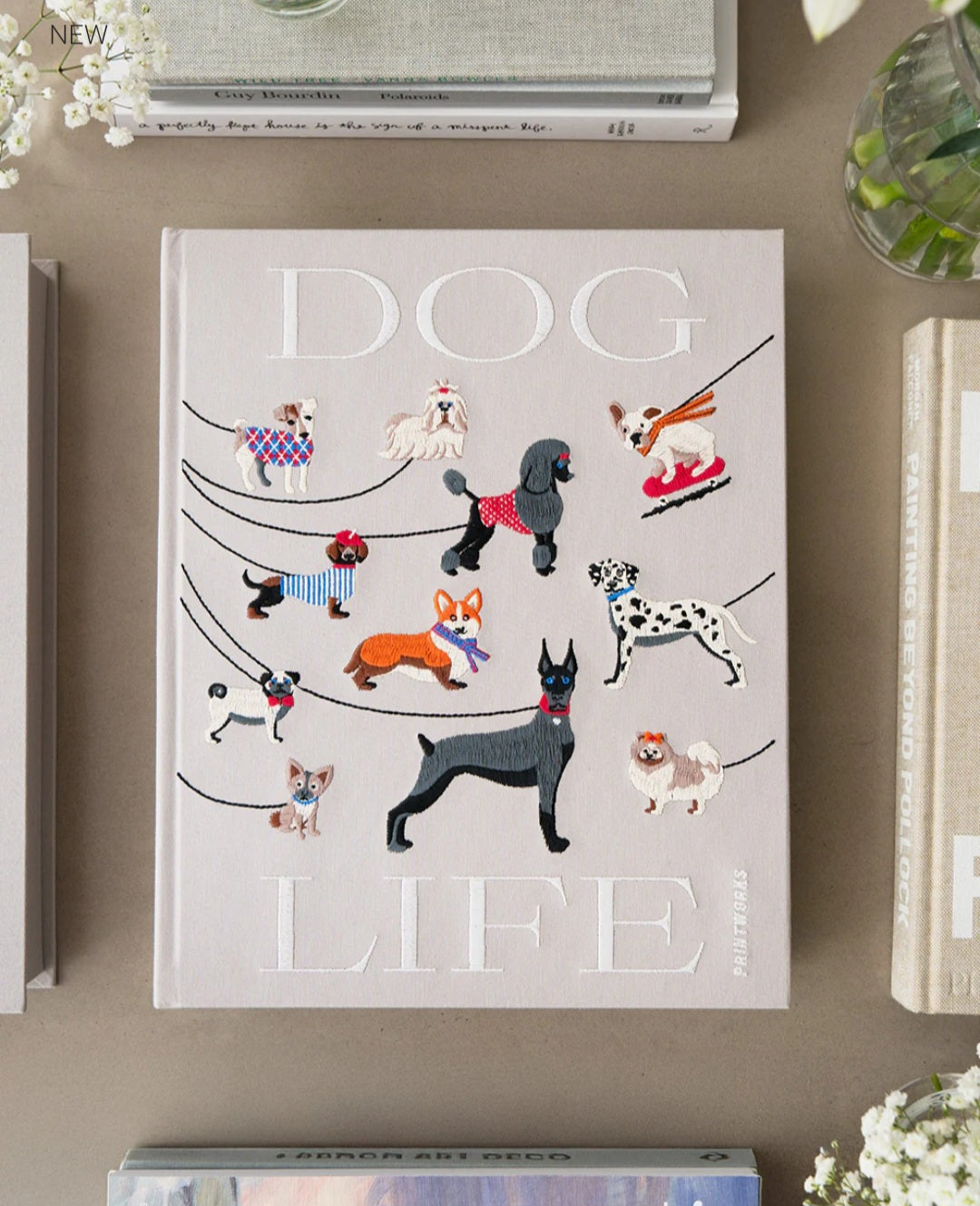 Embroidered Dog Album