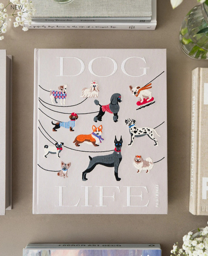 Embroidered Dog Album