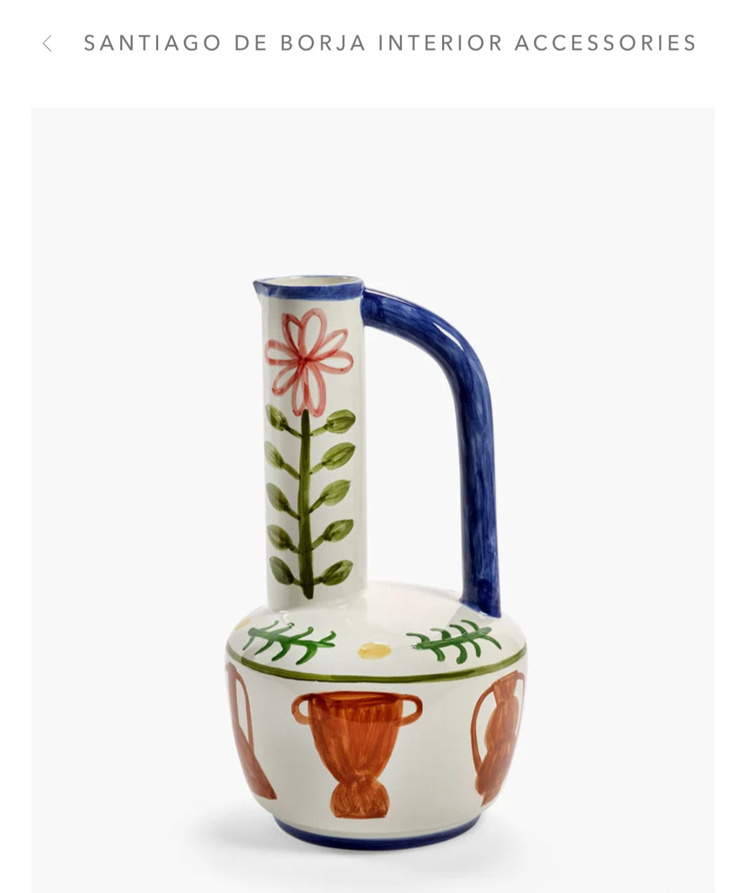 Vase Bijao mix Santiago De Borja