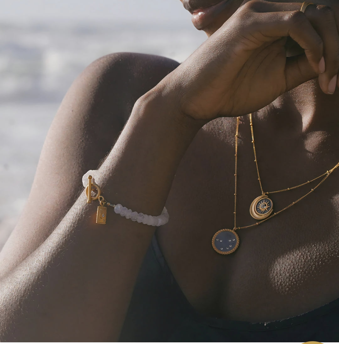 Divine Knowing Moonstone Bracelet