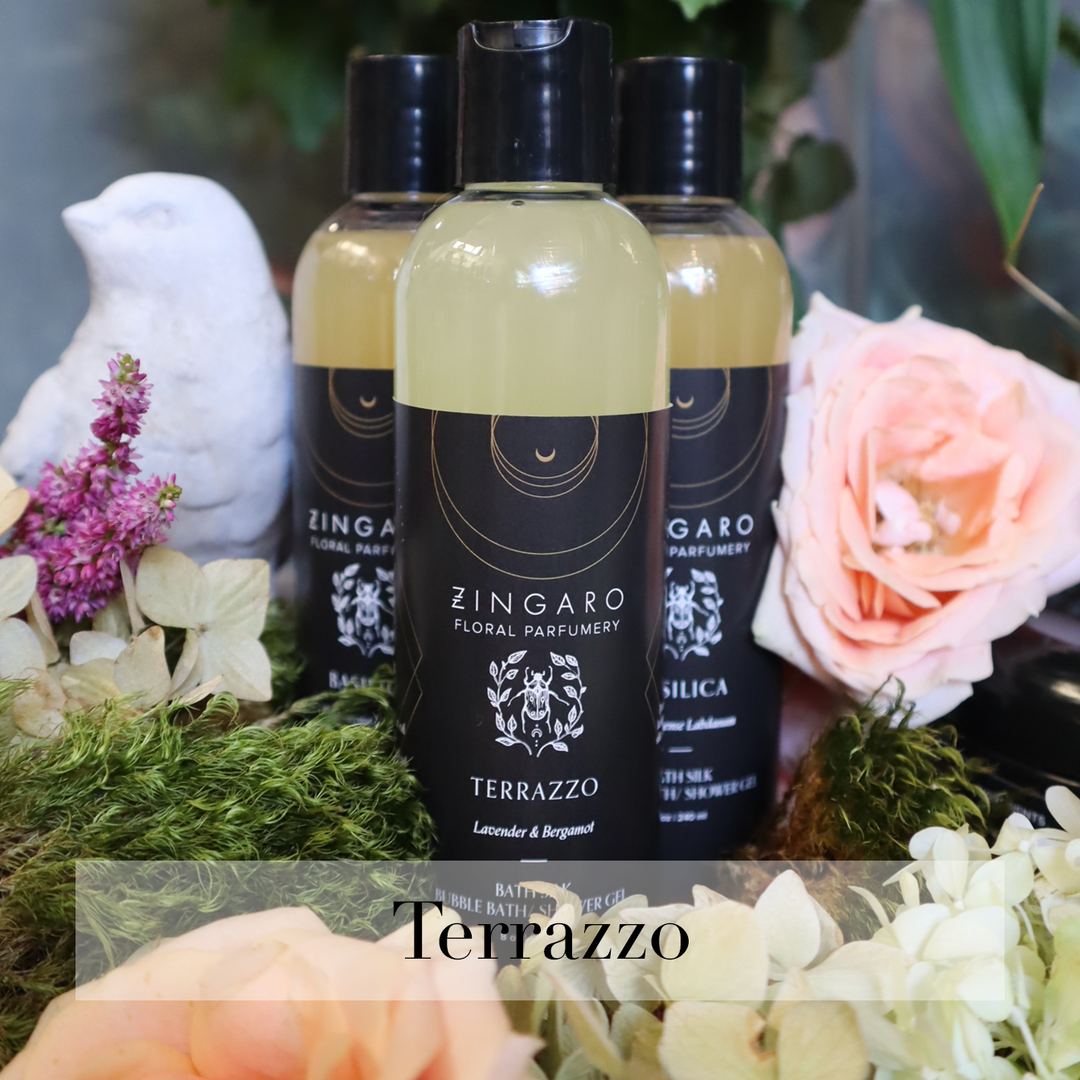 Terrazzo Bath Silk by Zingaro