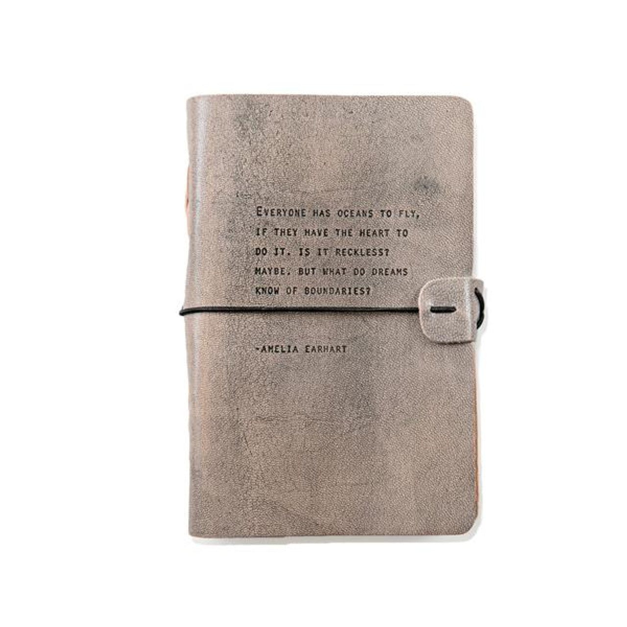 Artisan Leather Journal- Grey